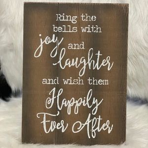 Wedding Bell Favor Sign